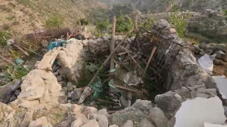 The bombing took place in the remote village of Washah, near the Yemeni-Saudi border