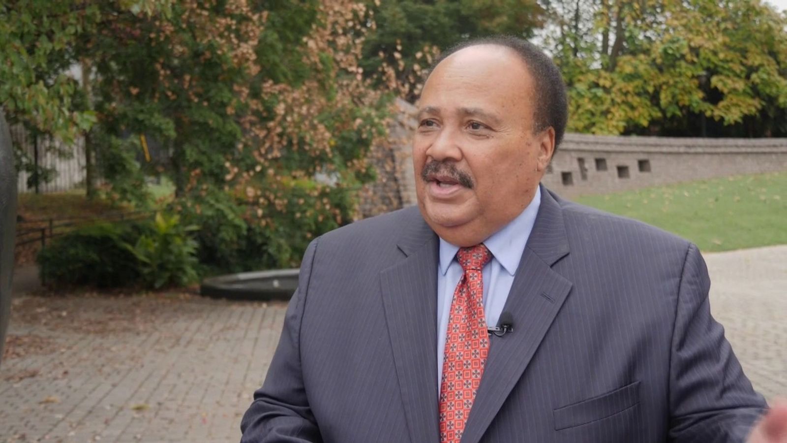 Martin Luther King III on 'destructive' Donald Trump | US News | Sky News