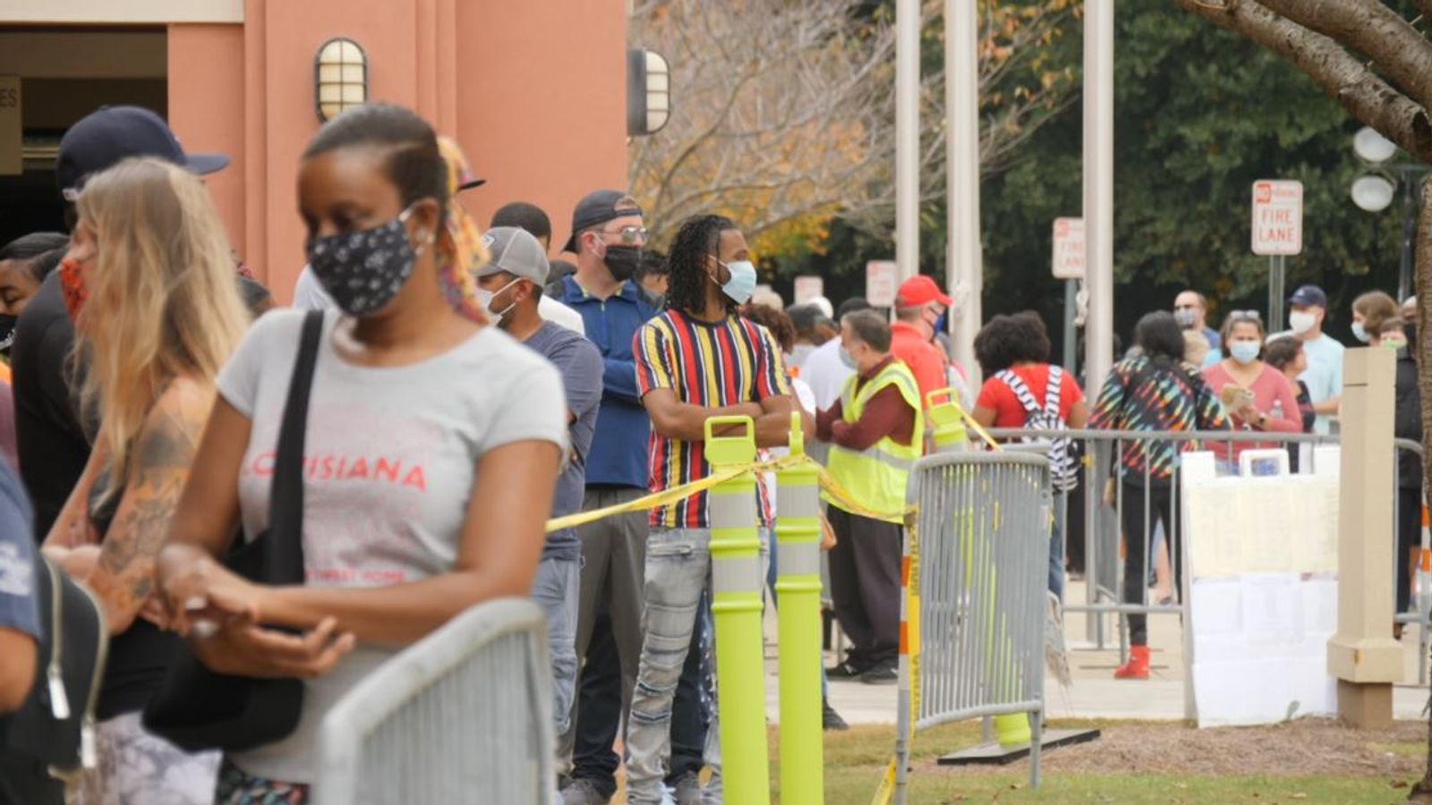 US Election 2020 black voters fired up amid claims of