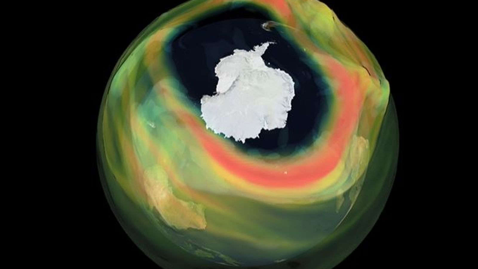 Ozone hole over Antarctica one of 'largest and deepest' in recent years