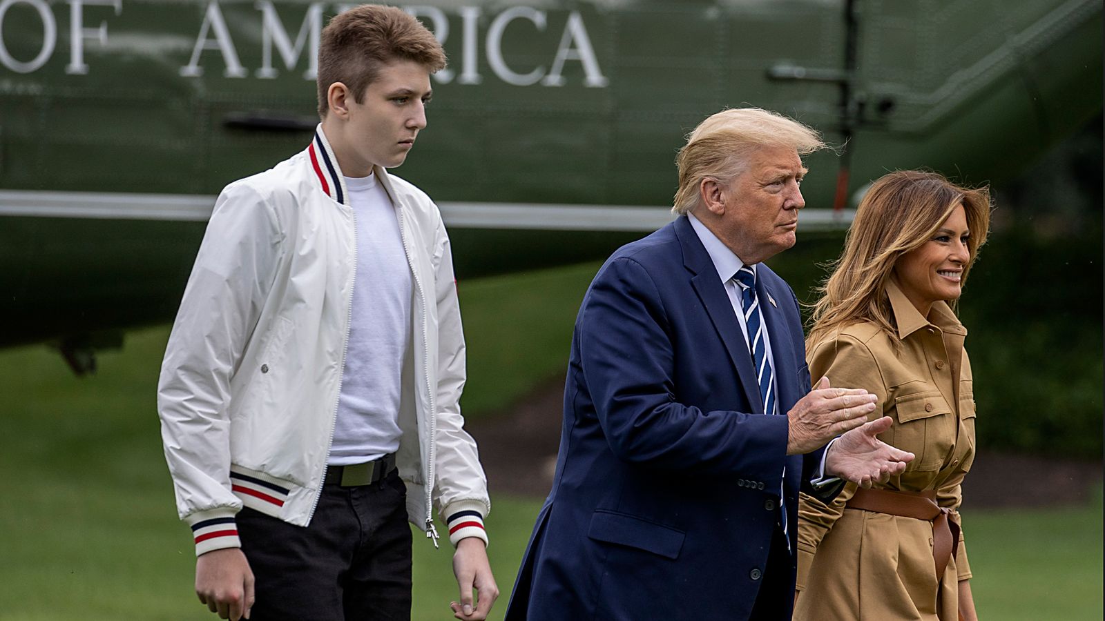 Melania Trump reveals son Barron had coronavirus and says ...