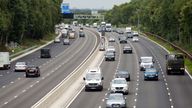 More than half of UK motorists are confused about smart motorways, such as this stretch of the M3 in Surrey