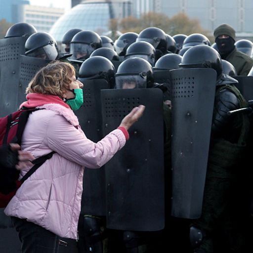 Beatings and intimidation but protesters still full of spirit