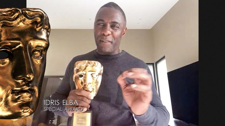 Idris Elba was the Special award winner this year 