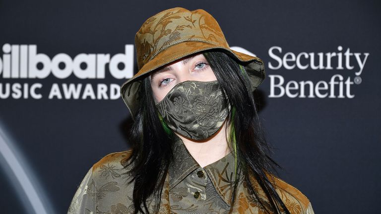 Billie Eilish put her money where her mouth is, urging fans to wear a mask