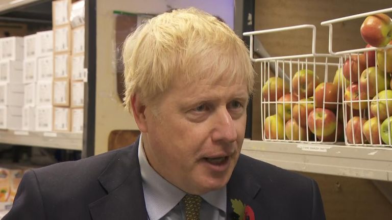 Boris Johnson defends govt position on free school meals