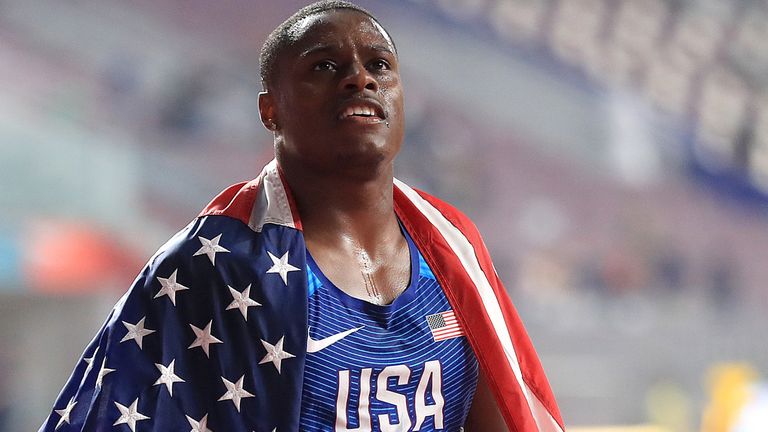 Christian Coleman: World 100m Champion To Miss Tokyo Olympics Following ...