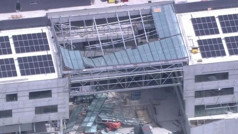 University building collapses in Australia