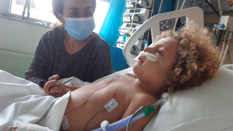 Kais Chaudy spent six days in a coma after catching COVID-19. Pic: Supplied by parents 26/10/20