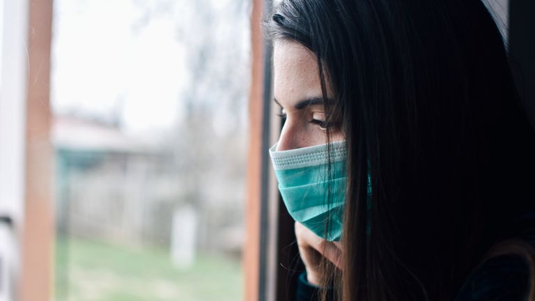 The pandemic is causing people across the UK to struggle with their mental health. File pic