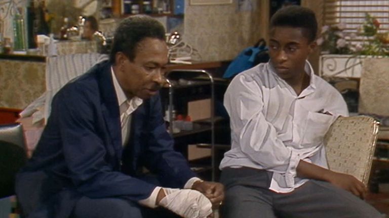 Sitcom Desmonds, starring Norman Beaton, ran from 1989 to 1994. Pic: Netflix