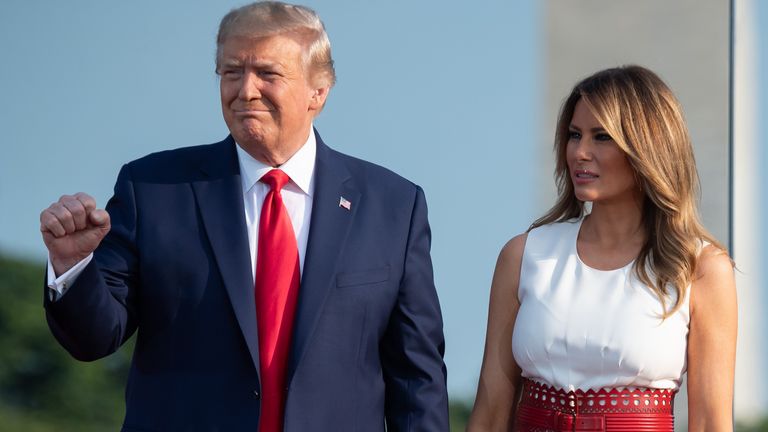 Donald Trump and his wife Melania have tested positive for coronavirus