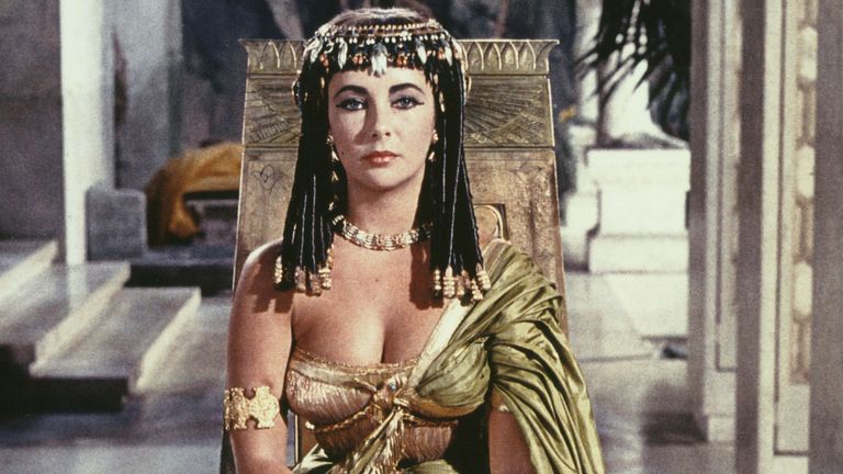 Elizabeth Taylor di Cleopatra.  Foto: 20th Century Fox