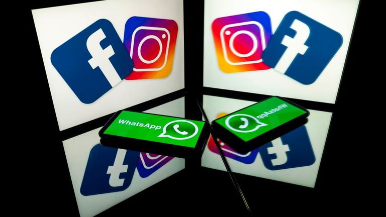 Facebook also owns Instagram and WhatsApp