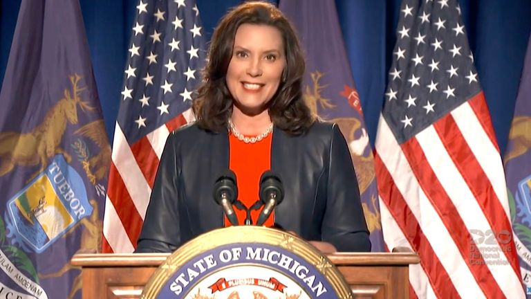 Six men have been charged with plotting to kidnap Michigan Governor Gretchen Whitmer