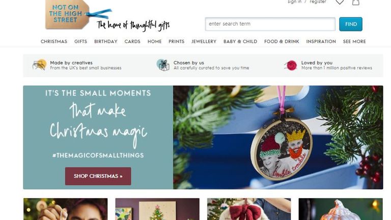 US fund Great Hill in talks to buy Notonthehighstreet, Business News