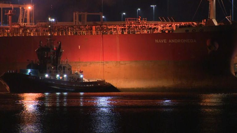 Special forces end suspected hijacking on tanker off Isle of Wight