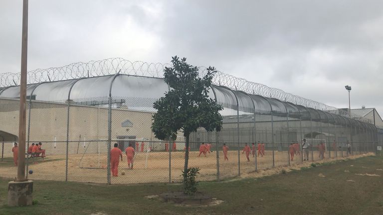 The Irwin County Detention Center in Ocilla, Georgia. February 2018