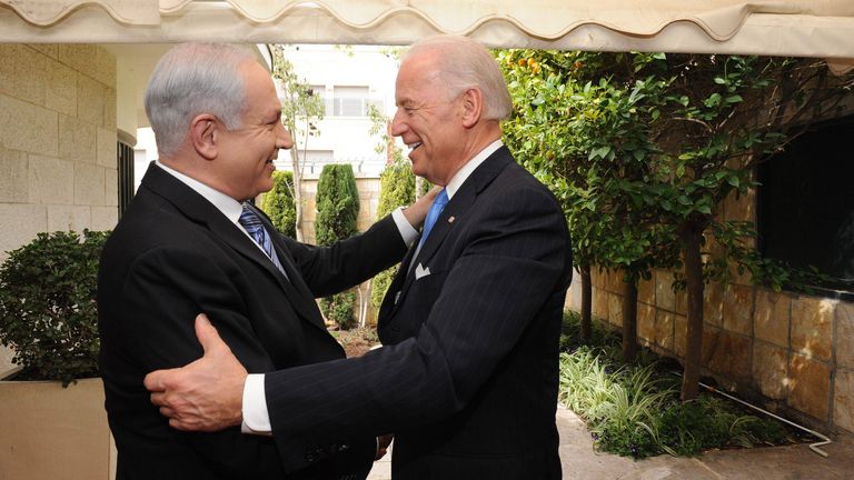 A Trump win would be preferable for Mr Netanyahu - although his relationship with Mr Biden spans decades