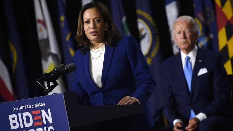 Running mates: The Democrats hope the Biden-Harris ticket will lead to the White House