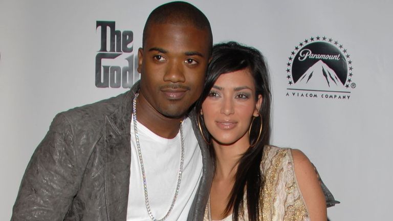 Kim Kardashian and Ray J in 2006