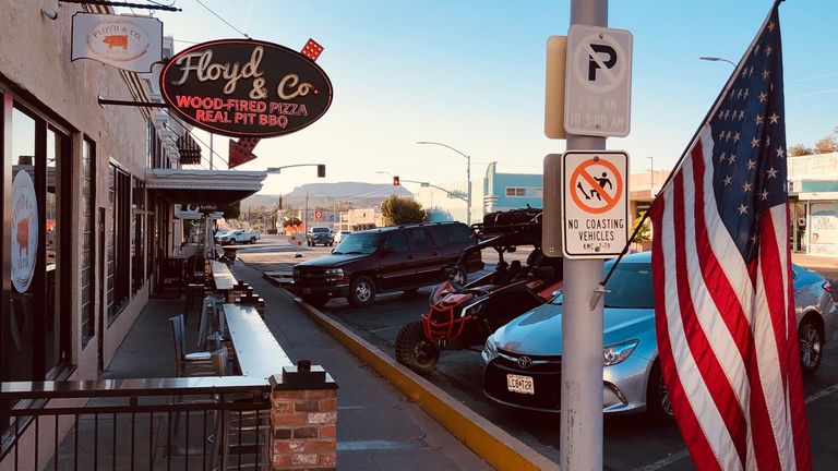 A restaurant in Kingman, Arizona