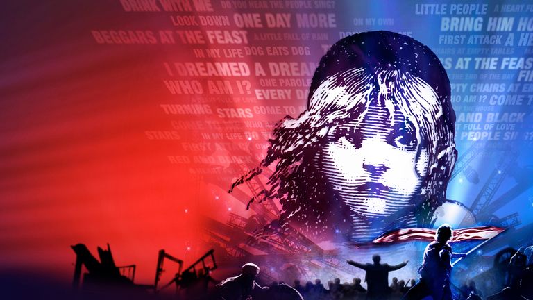 Les Miserables - The Staged Concert. Pic: Sky/ NBCUniversal