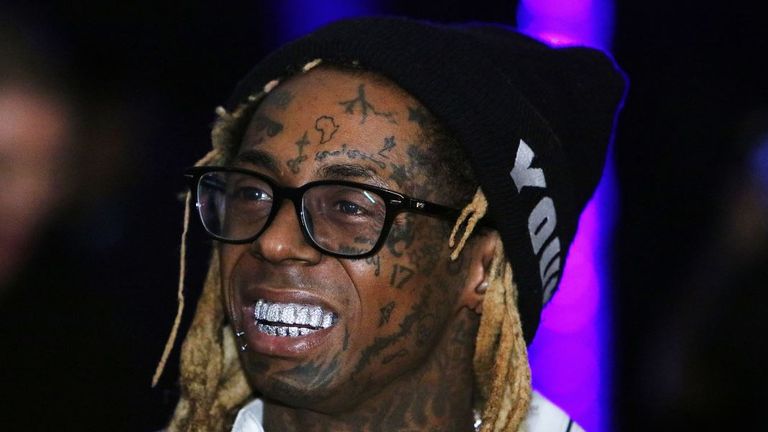 Rapper Lil Wayne pleads guilty to weapons charge after police found  gold-plated handgun | Ents &amp; Arts News | Sky News