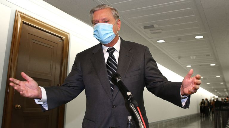 Lindsey Graham has refused to be tested for coronavirus