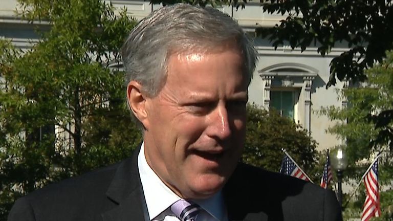 White House Chief Of Staff Mark Meadows