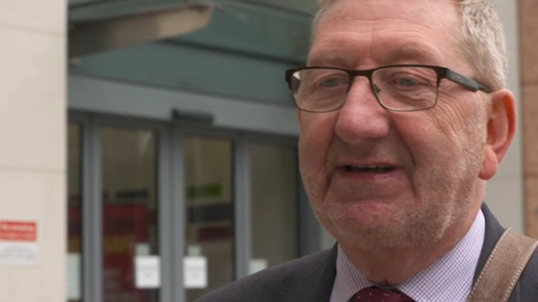 Unite Union boss Len McCluskey  called Corbyn&#39;s suspension &#39;unjust&#39; but also appealed for &#39;calm&#39; among his union members