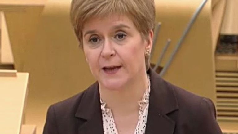 Nicola Sturgeon announces further restrictions to the hospitality sector