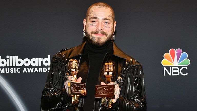 Post Malone was the man with all the prizes on Wednesday