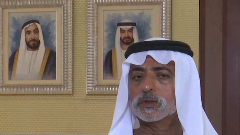  Sheikh Nahyan described respect and tolerance of other cultures as a &#39;beautiful mosaic&#39;.