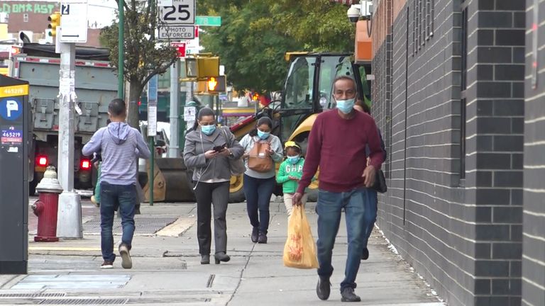 People in Queens, the New York neighbourhood where Donald Trump grew up