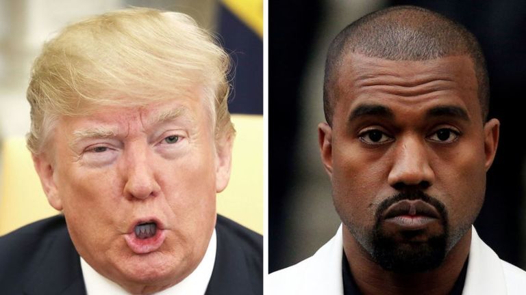 Kanye West previously expressed support for Trump but has since launched his own presidential bid and insisted he has &#39;more money than Trump&#39;

