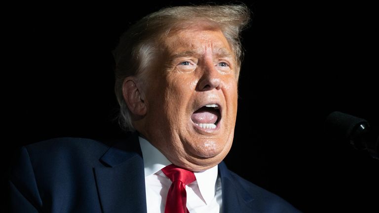 The president has tweeted a link to a satirical news article