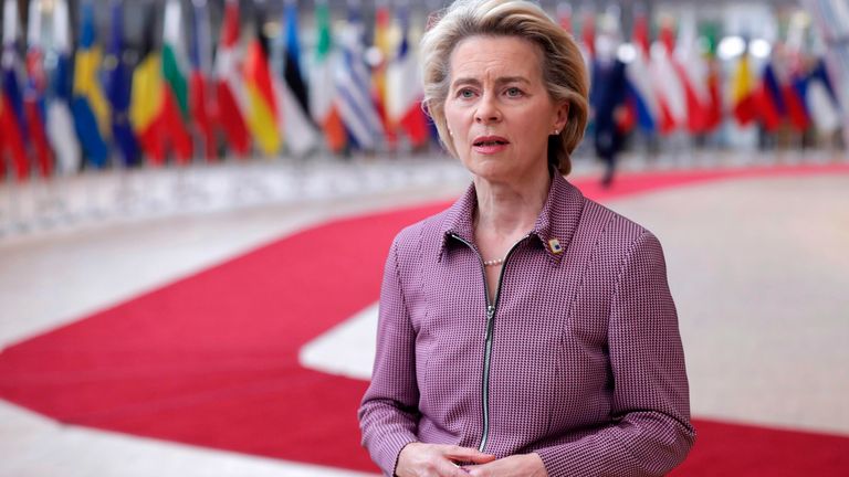 President of the European Commission Ursula von der Leyen