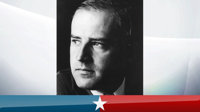 Joseph Biden as the Democratic Senate Candidate for Delaware.