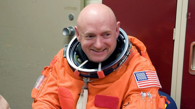 Mark Kelly is a former astronaut running to join the Senate