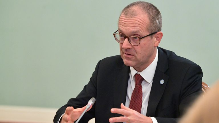 Dr Hans Kluge, Europe&#39;s regional director for WHO 