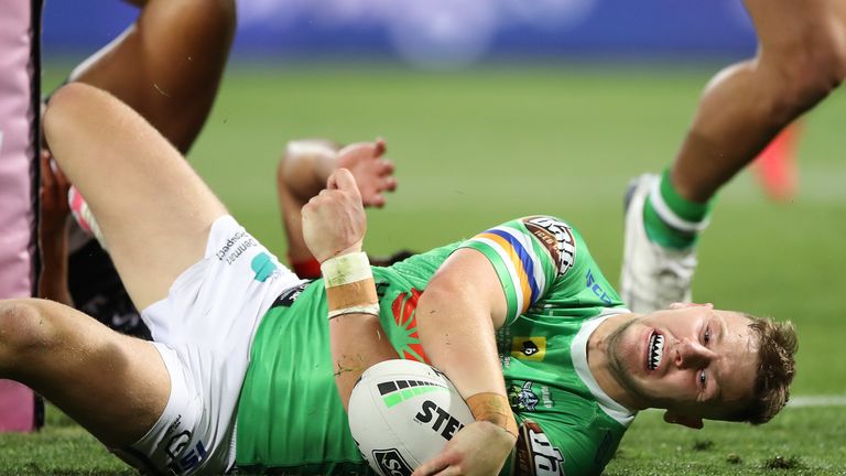 George Williams bags 3rd NRL Finals try for Canberra ...