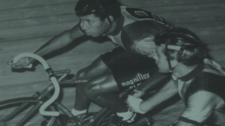 Maurice Burton competing in a London race back in 1980