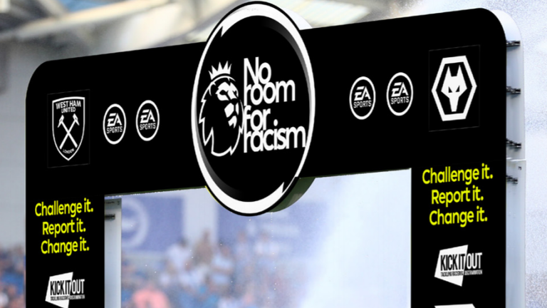 Premier League No room for racism logo