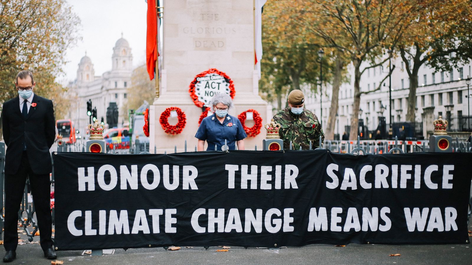 Extinction Rebellion Criticised For Profoundly Disrespectful Protest At Cenotaph On 3643