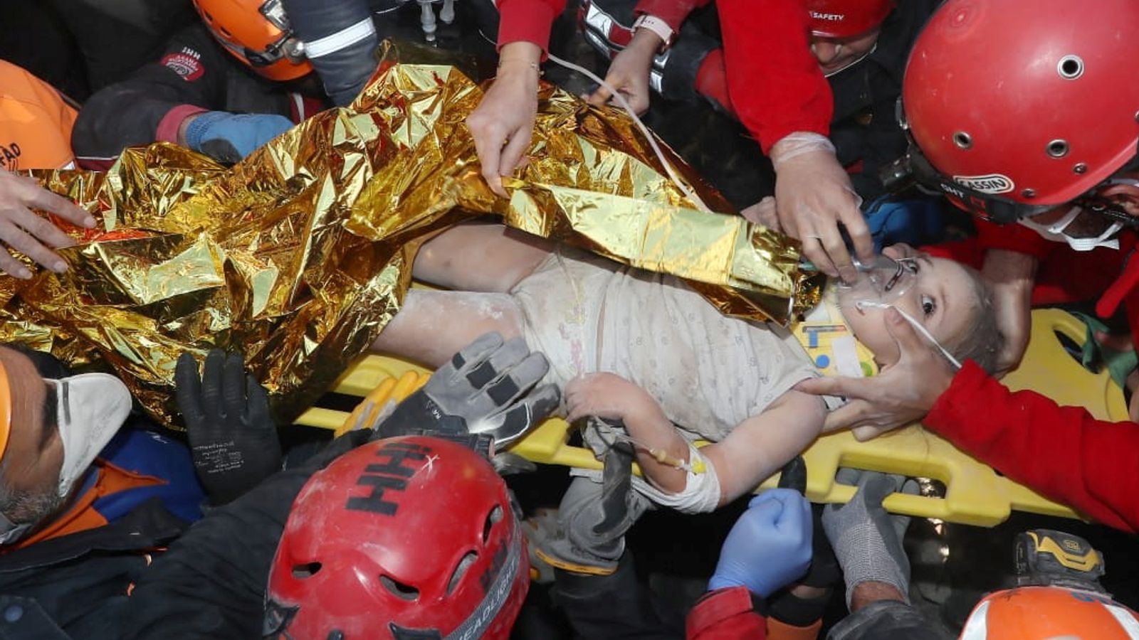 Turkey And Greece Earthquake Girl 3 Rescued In Izmir After 91 Hours