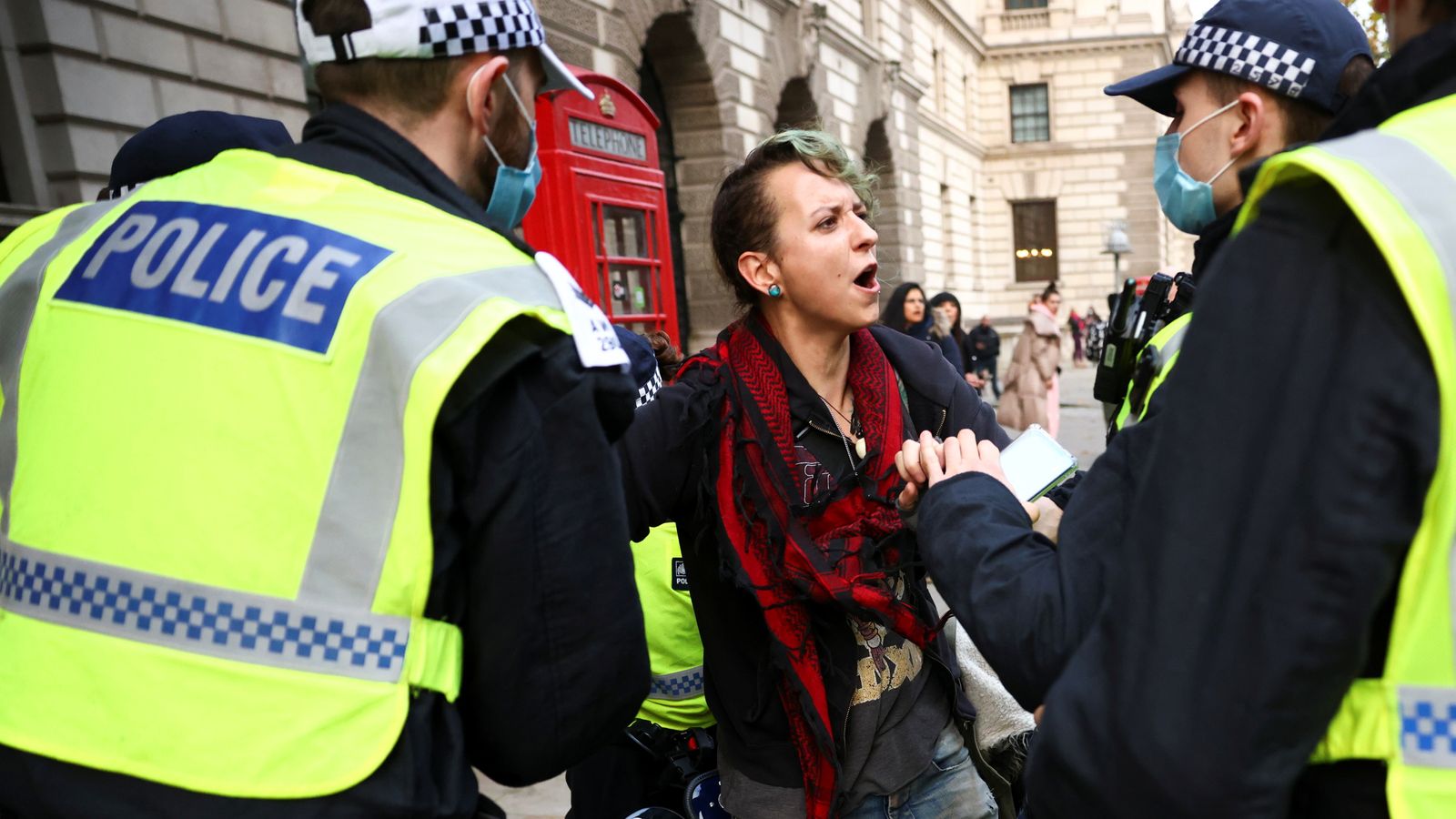 COVID19 More than 150 arrests as antilockdown protesters clash with