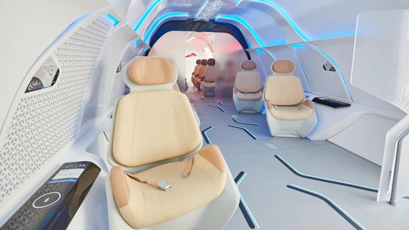 Virgin Hyperloop: First passengers try high-speed vacuum pods | Science ...