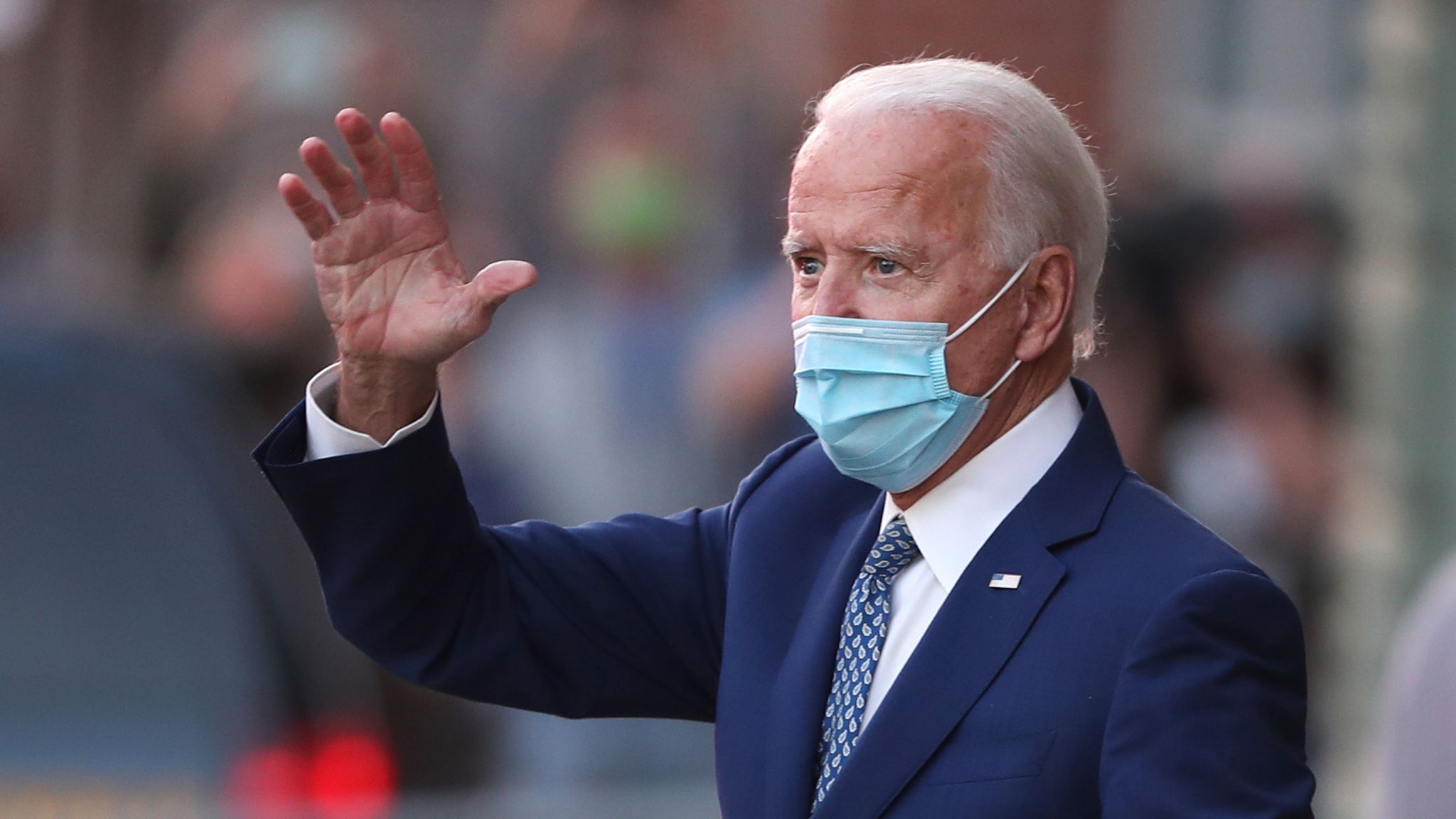 Biden Wearing A Mask Can Give Us Back A Normal Life US News Sky News   Skynews Biden Mask 5167296 