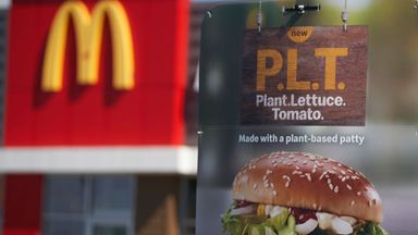 McDonald&#39;s trialled the P.L.T. burger in September 2019 across some Canadian stores